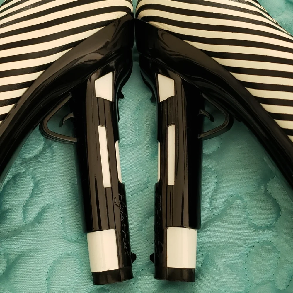 Highest Heel Pistol Gun Heel Shoes Size 8